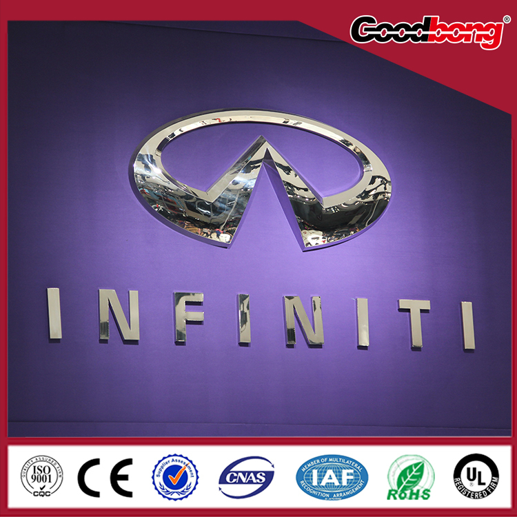 Good Quality Vacuum Formed brightness 3D japanese car logos