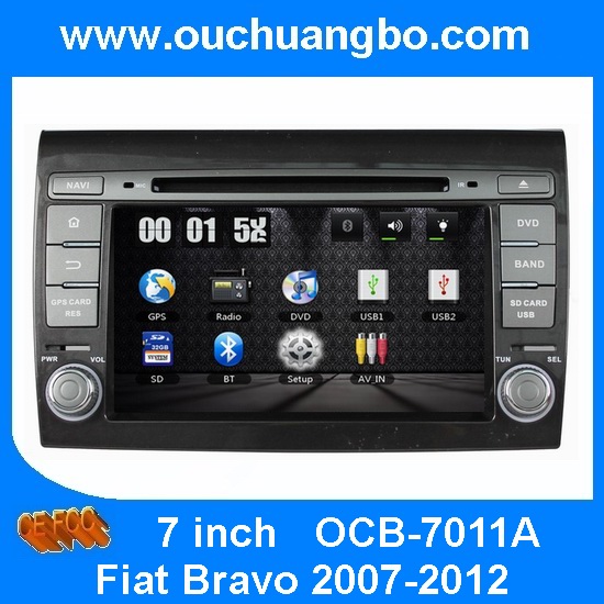 Ouchuangbo Auto Stereo Radio Player for Fiat Bravo 2007-2012 USB iPod DVD Video OCB-7011A
