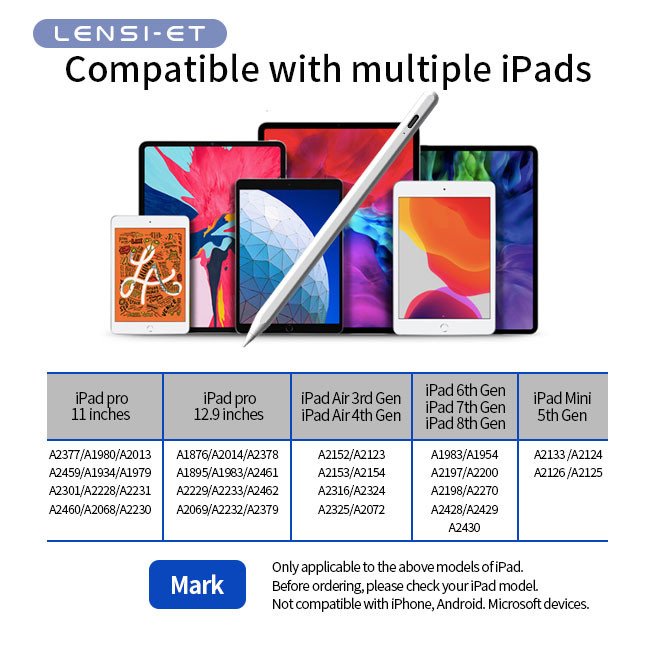 Bluetooth Aluminum Stylus Pen For IPad OEM ODM Support