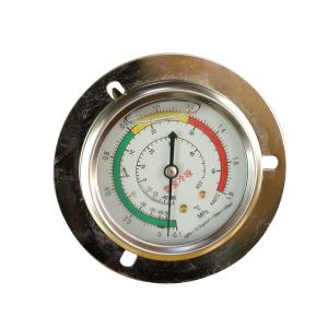 China 2inch 50mm Dial Glycerine Filled Pressure Gauge Stainless Steel Manometer wholesale