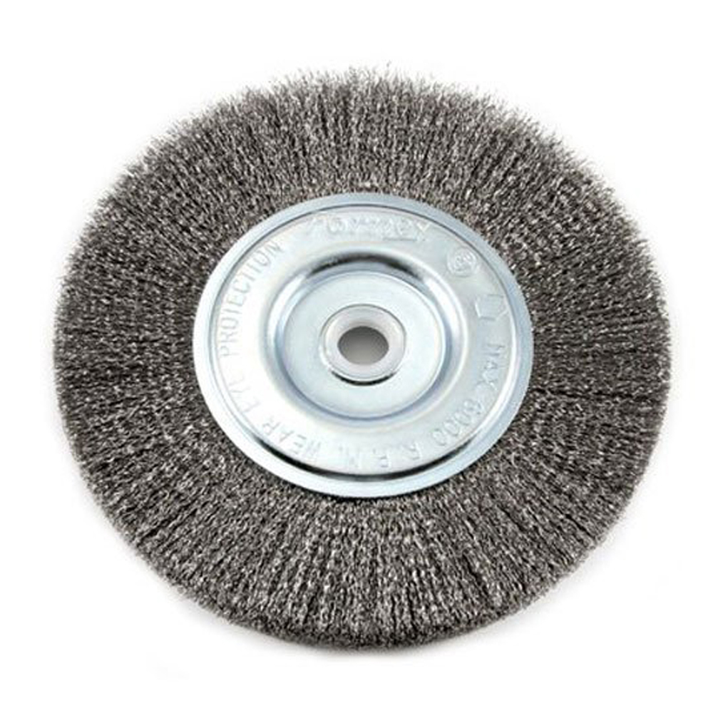 Crimped Steel Wire Radial Polishing Wheel Brushes