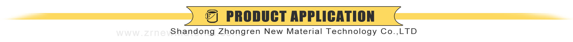 Crack Resistant Reflective Thermoplastic Paint Yellow Highway Paint No Wrinkles
