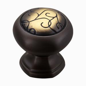 China Knob Cupboard Interior Brass Cabinet Pull Handles Window Door Round Kitchen Knobs wholesale