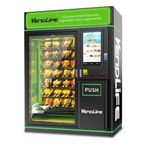 China Multimedia Screen Fresh Food Vending Machines wholesale
