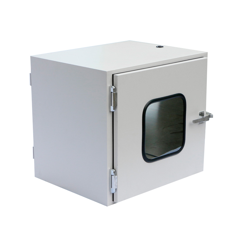 Customizable Cleanroom Pass Box Electronic / Mechanical Interlock Pass Cabinet