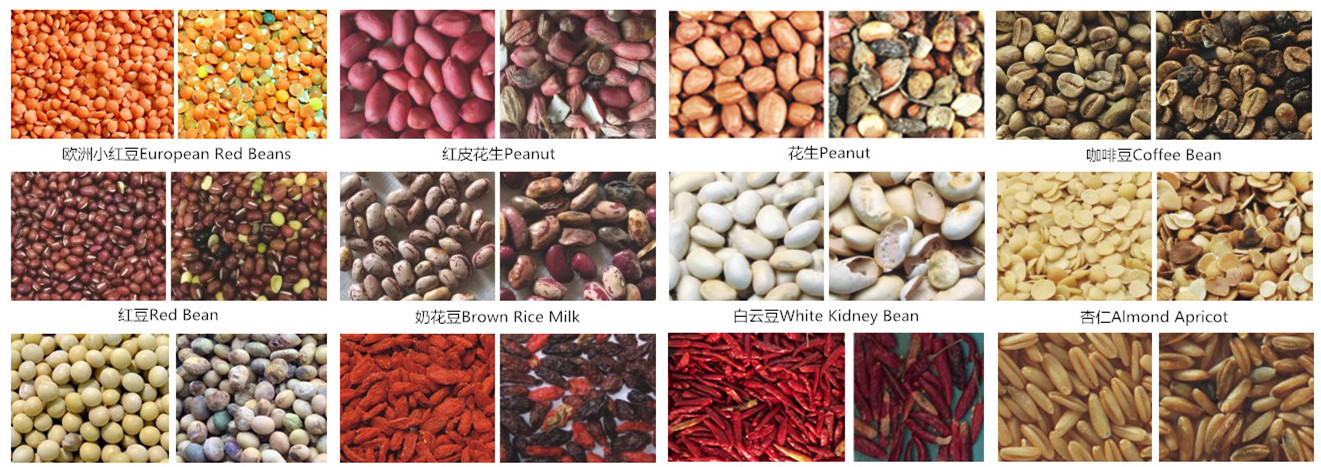 320 Channels Rice Color Sorter , Coffee Bean Color Sorter For Lentils