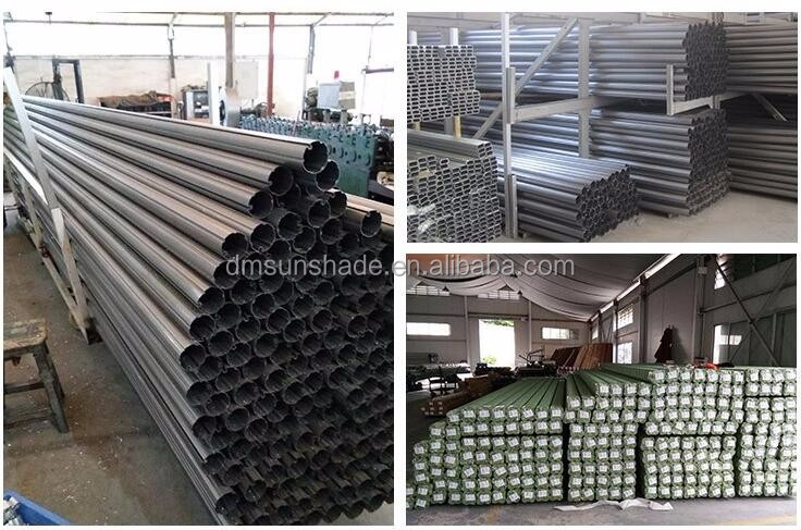 Awning Parts Galvanized Roller Pipe Roller Tube 70mm 78mm 100mm Awning Tube