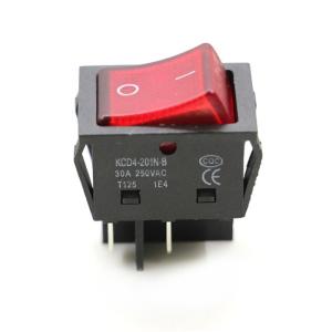 China KCD4 DPST 4 - Foot Switch 250V Lighting 30A Rocker Switch wholesale