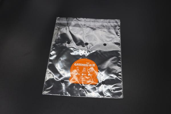 Punch Hole Clear Breathable OPP Packaging Bag Cellophane Plastic Fresh