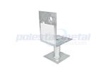 Heavy Duty Joist Hangers Timber To Masonry 65 x 102mm Full Stirrup Post Anchor