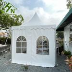 Double PVC Outdoor Stainless Pagoda Event Tent With Aluminum Frame
