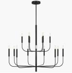 Vsual Comfort Brianna Large Two-Tier Chandelier EC10015