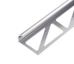 Round Aluminium Tile Trim High Corrosion Resistance Outdoor Stairs Silicone Glue