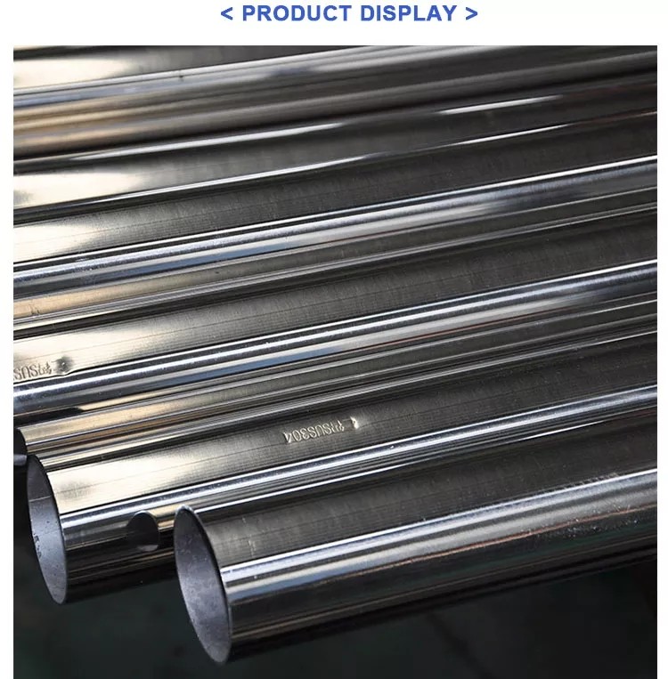 3" 4" Sch30 Seamless 201 Stainless Steel Pipe 12m Shining Surface For Decoration