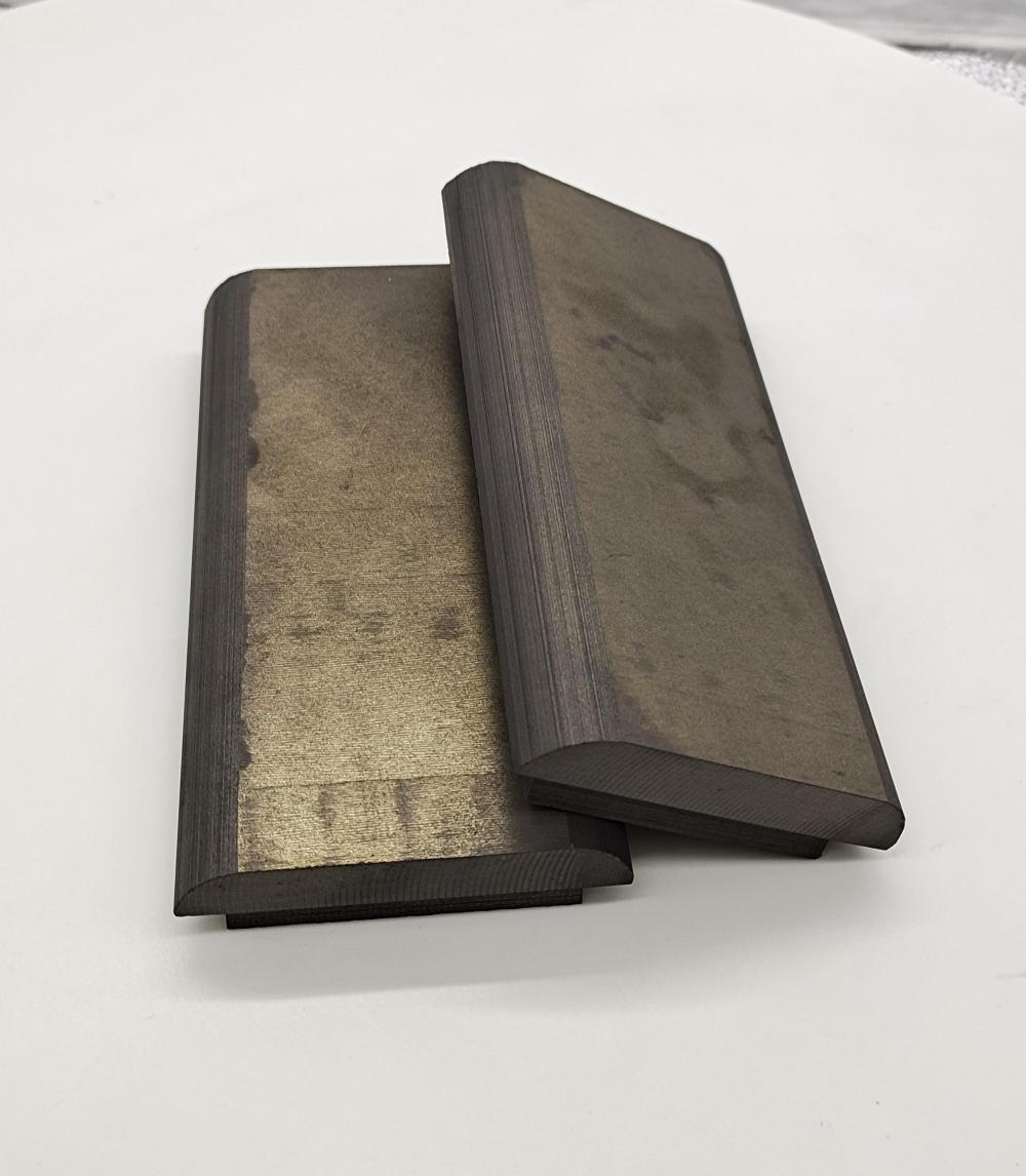ISO14000 High Density Carbon Graphite Sheets Rotary Carbon Vanes For Becker Pump