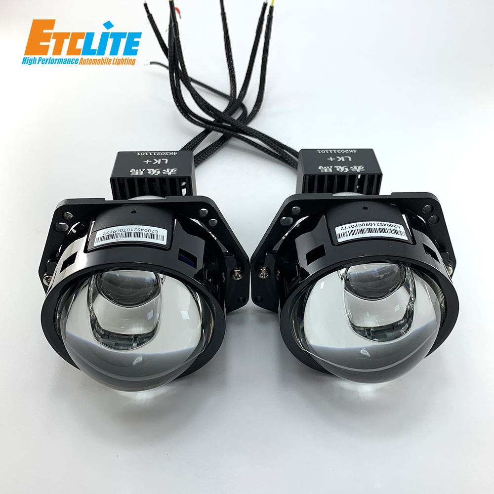 Fog Light Led Headlight Projector Lens 55W Power 9600LM/Pair