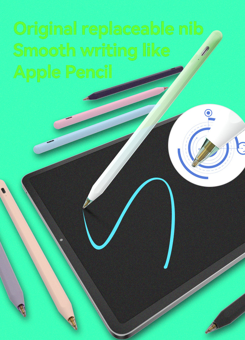 Smart Universal Active Stylus Pen Compatible With IOS Android Windows