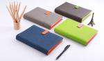 High quality colorful cover optional PU leather hardcover ring binder planner