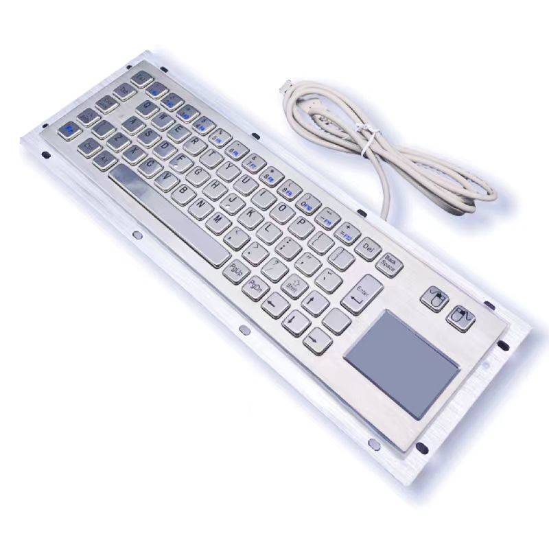 Lightweight Panel Mount Keyboard IP65 / IK07 F6-TP Support Customization