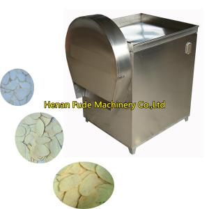 China areca taro slice cutting machine, sweet potato oblique slicer wholesale