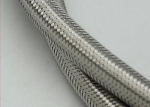 China Emf Metal Protection Stainless Steel Braided Cable Sleeving With SGS Approval wholesale