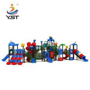 China Children outdoor playground combined slides for sale wholesale