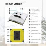 40ML Glass Vacuum Cleaner 110V - 240V Automatic Window Cleaner Robot