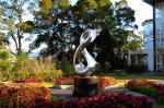 Stainless Steel Contemporary Abstract Sculpture Polished Mirror Finishing