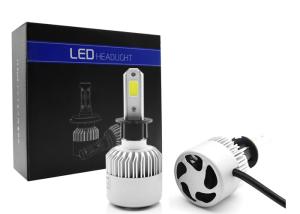 China 360 Degree COB LED Headlight Bulbs 72 Watt 8000LM S2 H3 LED Headlight Kits wholesale