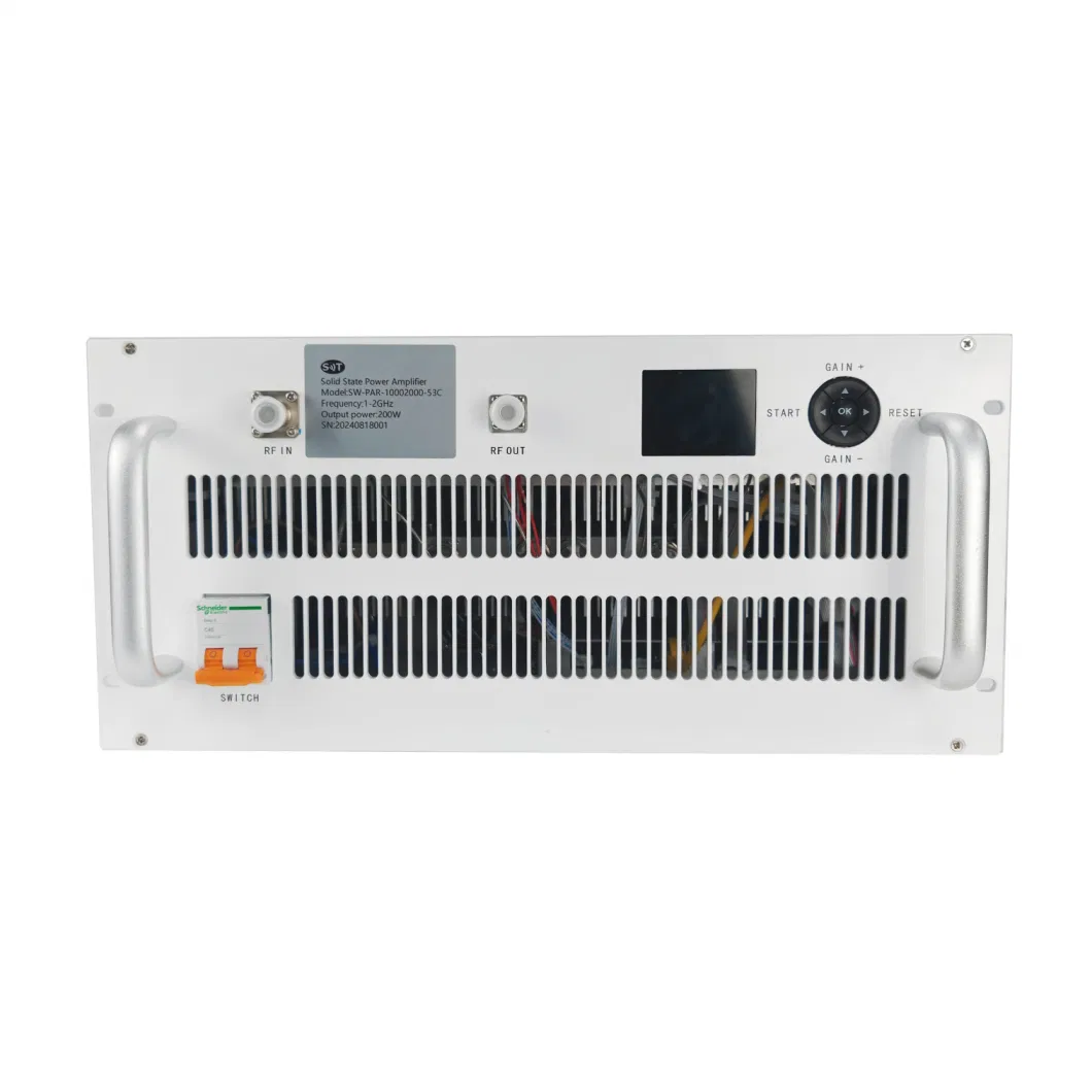 Customized 1000-2000 MHz High Power 200W RF Power Amplifier for Various Wireless Communication