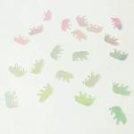 Thanksgiving Occasion Bear Glitter Shapes Polyester Duck Shaped Glitter Bear