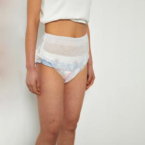 China Breathable Women Vaginal Tightening Disposable Cotton Sanitary Pad Pants for Period wholesale