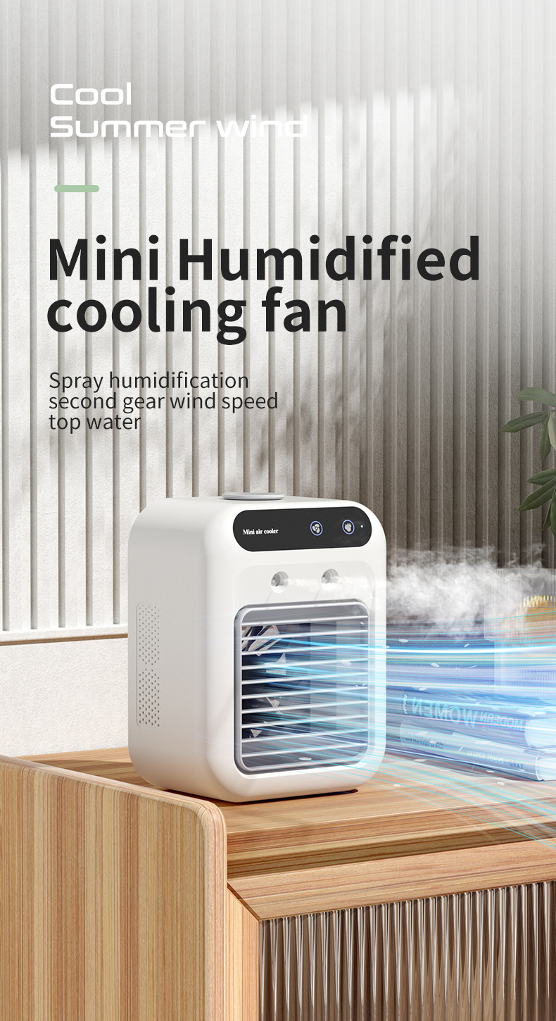 2024 Portable Evaporative Air Cooler for Room and Office Cooling Needs