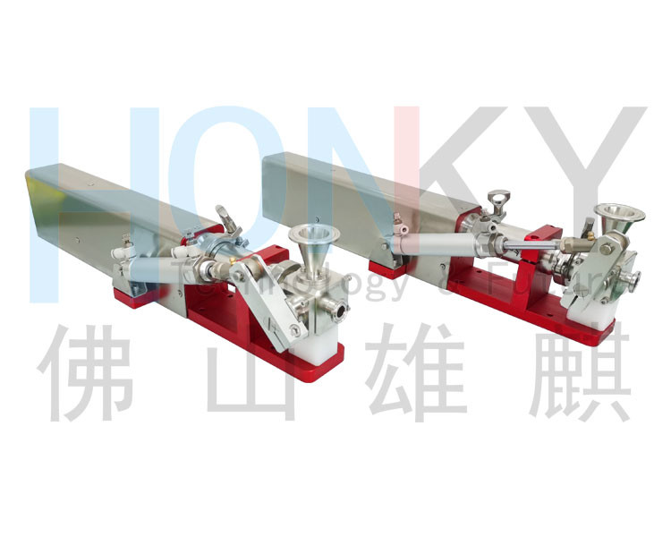 Motor Driven Piston Ceramic Filling Pump For High Viscosity Liquids