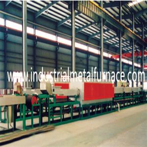 China Continuous High Temperature Belt Conveyor Furnace Steel Pipe Annealing Heat Treatment Line wholesale