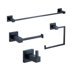 China Four Pieces Bathroom Hardware Sets Shower 304 Stainless Steel Wall Mounted wholesale