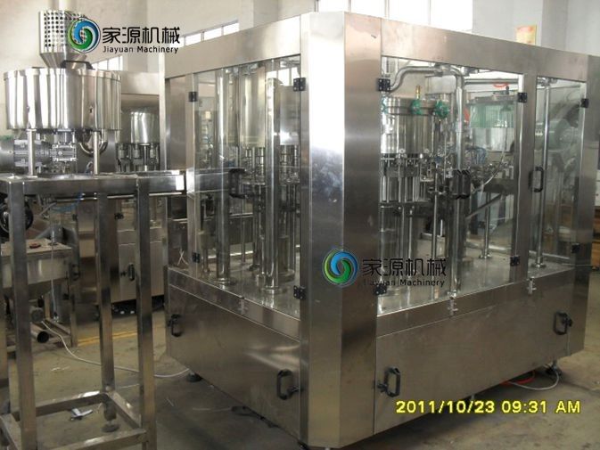 Carbonated Drink Filling Machine 4000p/h - 6000p/h capacity / energy drink making machine