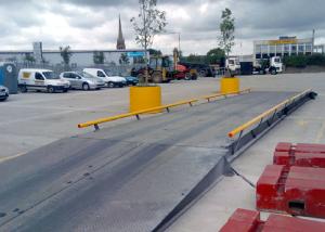 China 150 Tons 3x20m Carbon Steel Truck Scale Weighbridge wholesale