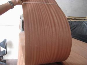 China Sliced Natural Sapele Wood Veneer Sheet wholesale