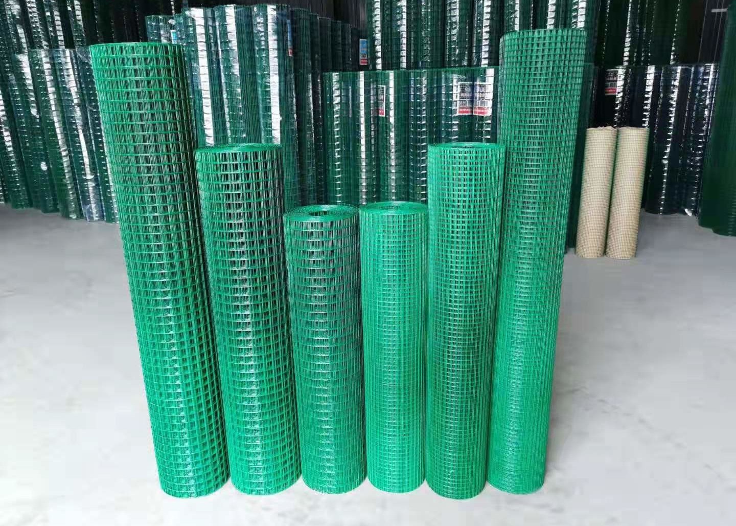 PVC Welded Decorative Wire Mesh 1x1 inch 50m Length For construction