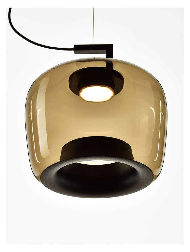Nordic Pendant lights brown and dark green lamp for dining room bedroom Brokis Double Pendant Lamp(WH-GP-159)