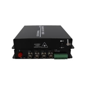 China 4 in 1 Fiber Optic Video Converter , Tvi To Cvbs Converter 720P 50Hz wholesale