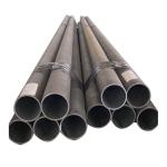Customized Welded Steel Pipe 1m - 12m Round Steel Tube With Plain Ends
