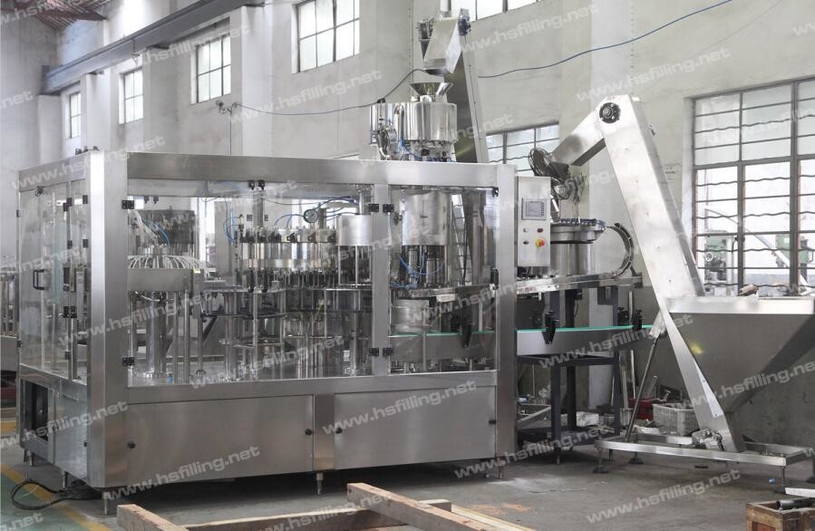 18000BPH Aerated Soda Water Bottle Filling Machine soda water filling machine