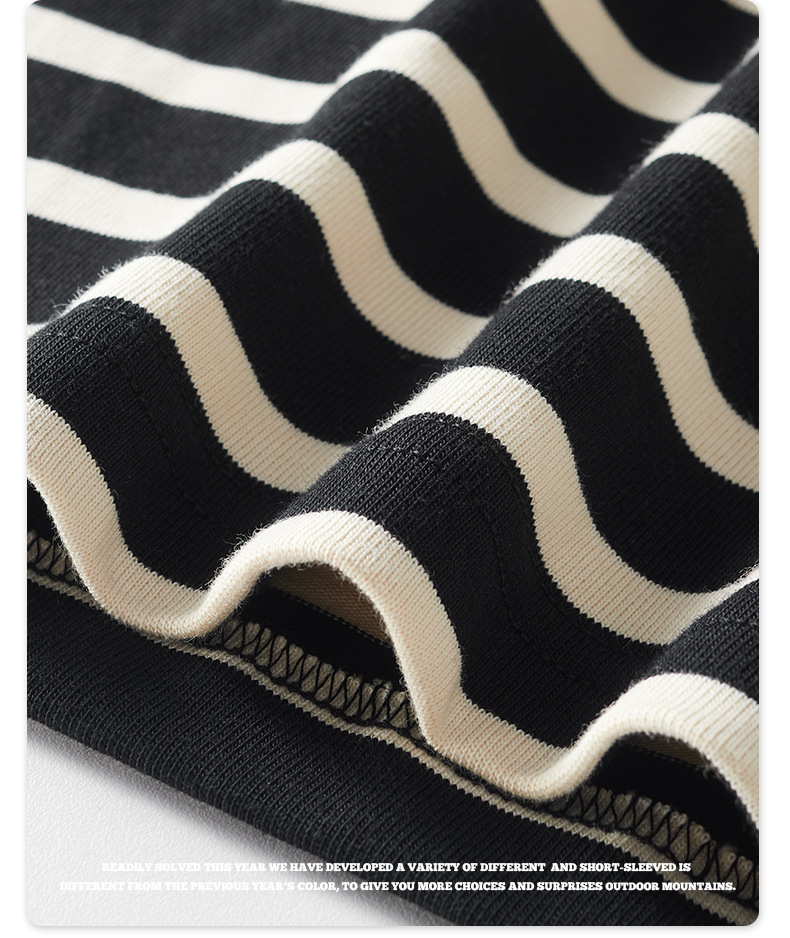Women'S Over Oversized Crewneck Sweatshirt Loose Basic Striped Tshirt 100% Cotton Men