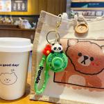 Kawaii Backpack Purse Handbag Keychain Charms with Cartoon Animals Pendant