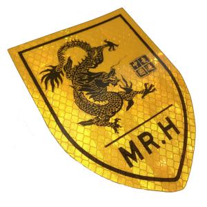 China Colorful Reflective Tape Stickers Diamond Grade Cutting Sheet Personalized Logo wholesale