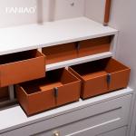 European Style Customized Wardrobe Closet White Walk In Closet Design