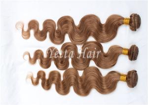 China Long Coloured 100 Virgin Human Hair Extensions Full Ends No Mixture wholesale