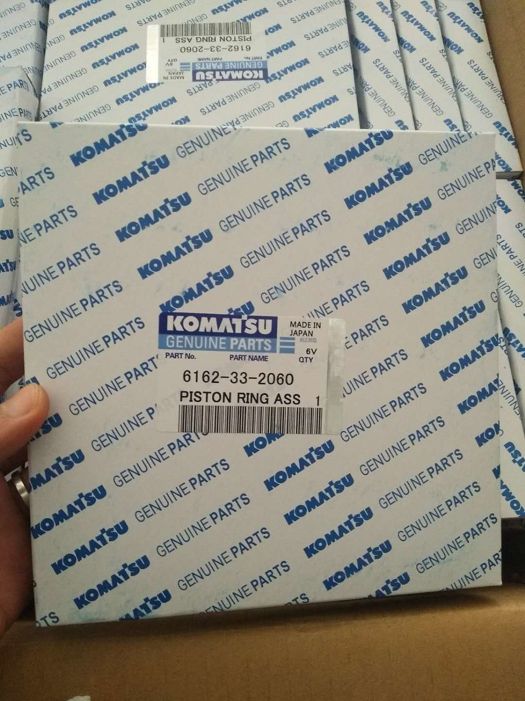 komatsu 6D170 engine piston ring 6162-33-2060 ready stock komatsu D275 D375 bulldzoer